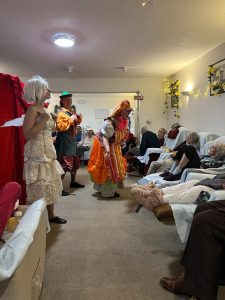 Christmas period celebrations with our residents