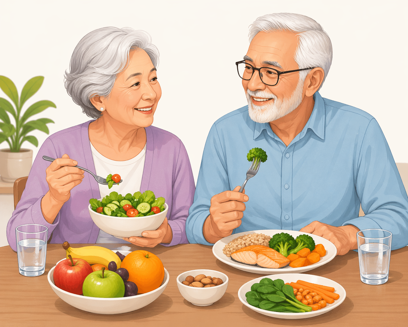 What Is an Ideal Diet Plan for Old People?
