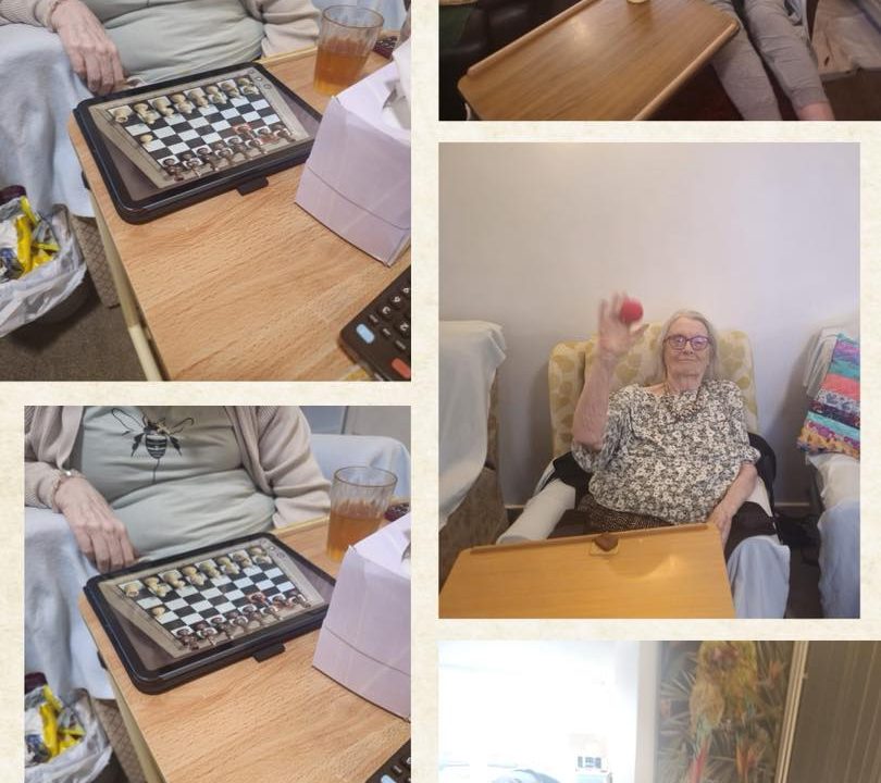 We Have Enjoyed a Great Afternoon of Chess and a Some Coordination Ball Games