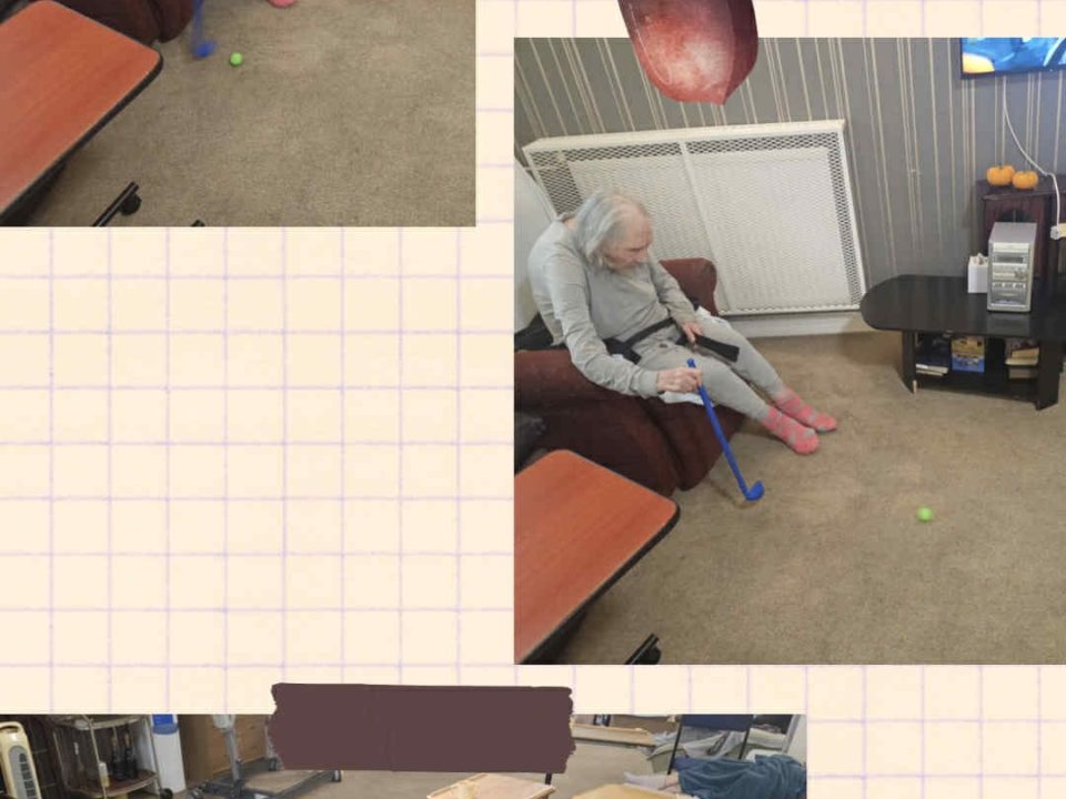 Enjoying a Fun Session of Mobility Golf