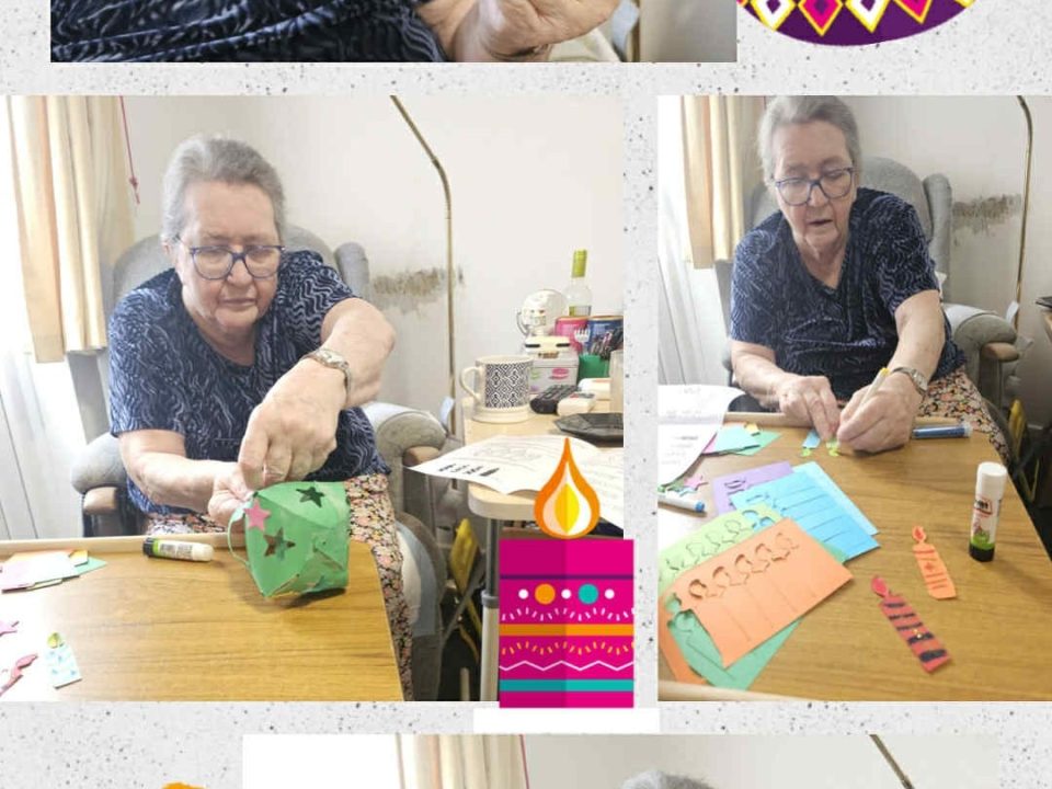 Our Residents Embraced the Joy of Diwali