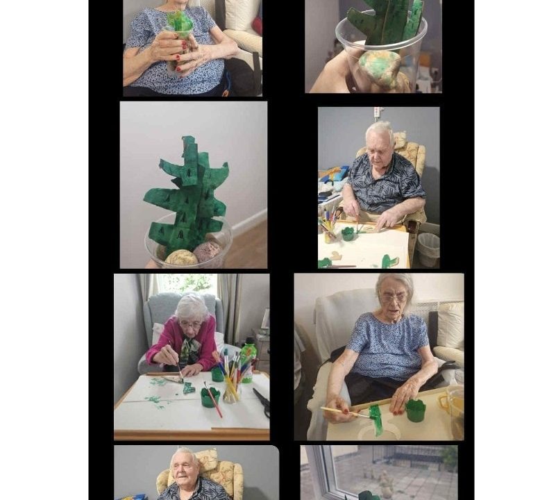 This Week Our Residents Enjoyed a Lovely Week Filled With Arts and Crafts