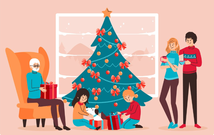 Christmas Celebration for Elderly Residents at Hazelmere