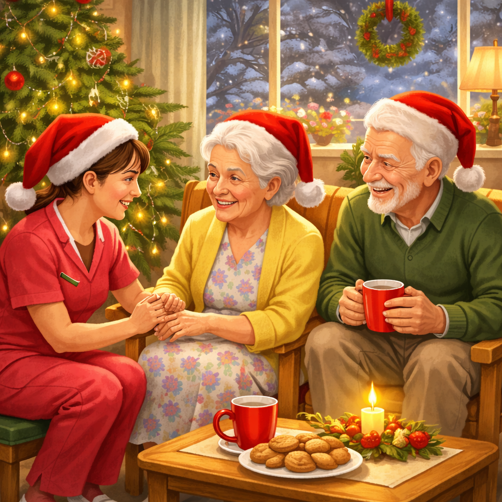 Christmas Celebration for Elderly Residents at Hazelmere