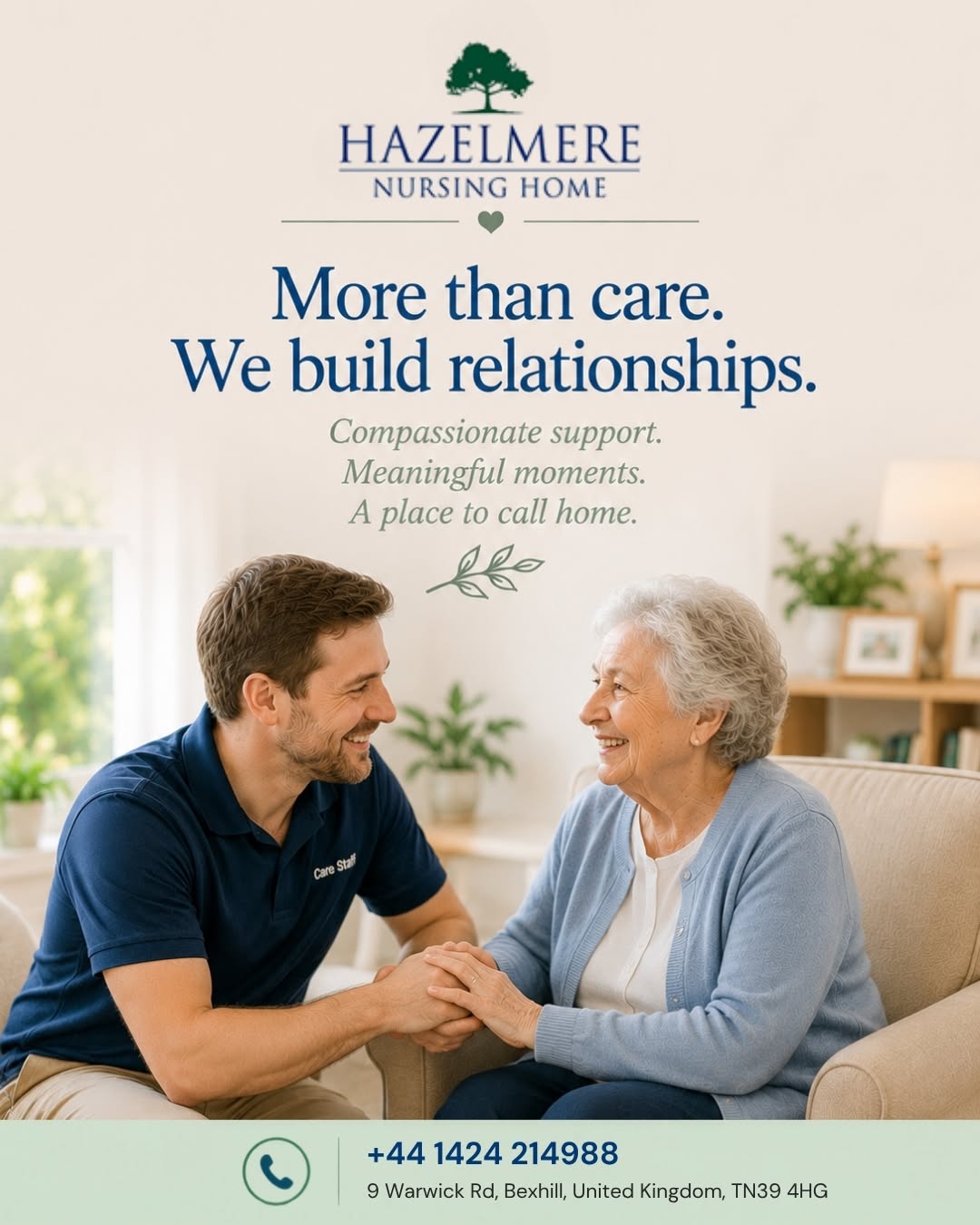 More than Care. We Build Relationships.